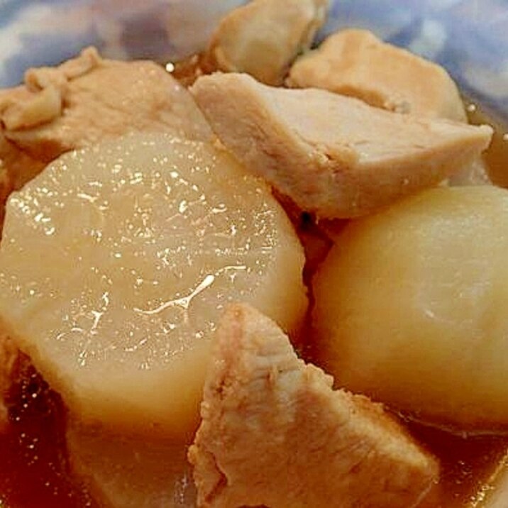圧力鍋で 材料4つ おでん風大根と鶏肉の煮物 レシピ 作り方 By ぷ みぃまま 楽天レシピ 圧力鍋で 材料4つ おでん風大根と鶏肉の煮物 レシピ 作り方 By ぷ みぃまま 楽天レシピ